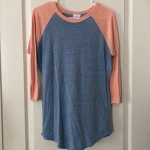 LulaRoe Quarter Sleeve Shirt